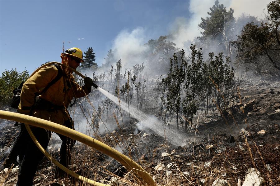 EEUU-CALIFORNIA-INCENDIO FORESTAL