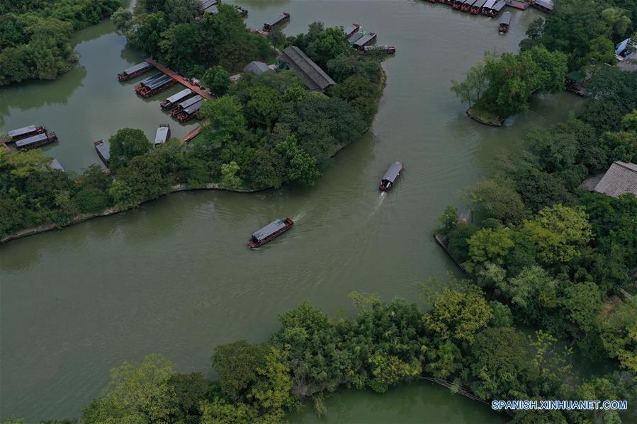 CHINA-ZHEJIANG-HANGZHOU-PARQUE NACIONAL DE LOS HUMEDALES XIXI-SERIE
