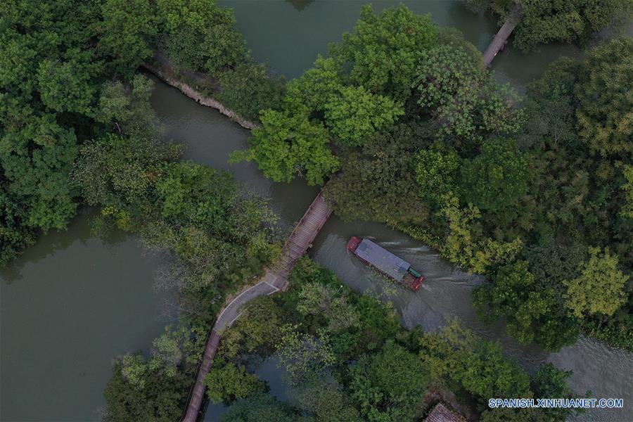 CHINA-ZHEJIANG-HANGZHOU-PARQUE NACIONAL DE LOS HUMEDALES XIXI-SERIE
