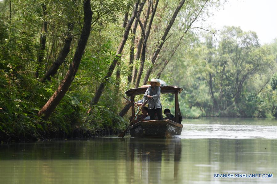 CHINA-ZHEJIANG-HANGZHOU-PARQUE NACIONAL DE LOS HUMEDALES XIXI-SERIE