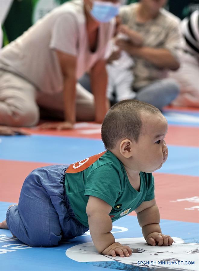 CHINA-BEIJING-BEBES-CONCURSO DE GATEO