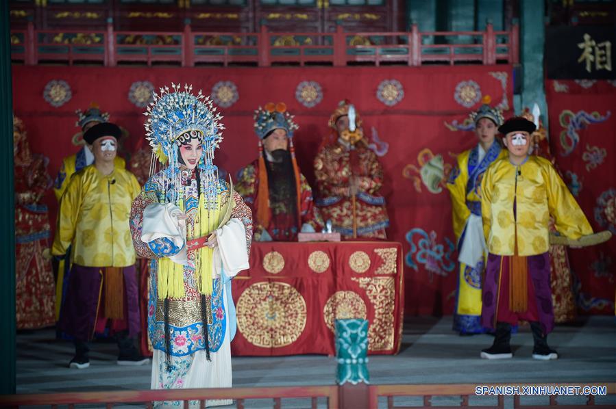 CHINA-BEIJING-PALACIO DE VERANO-OPERA-TRANSMISION EN VIVO