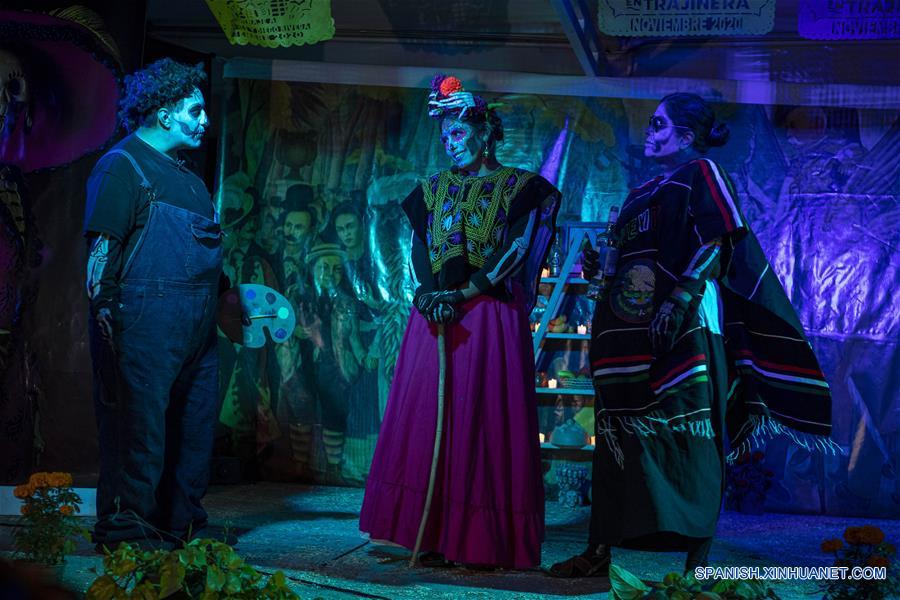 MEXICO-CIUDAD DE MEXICO-DIA DE MUERTOS