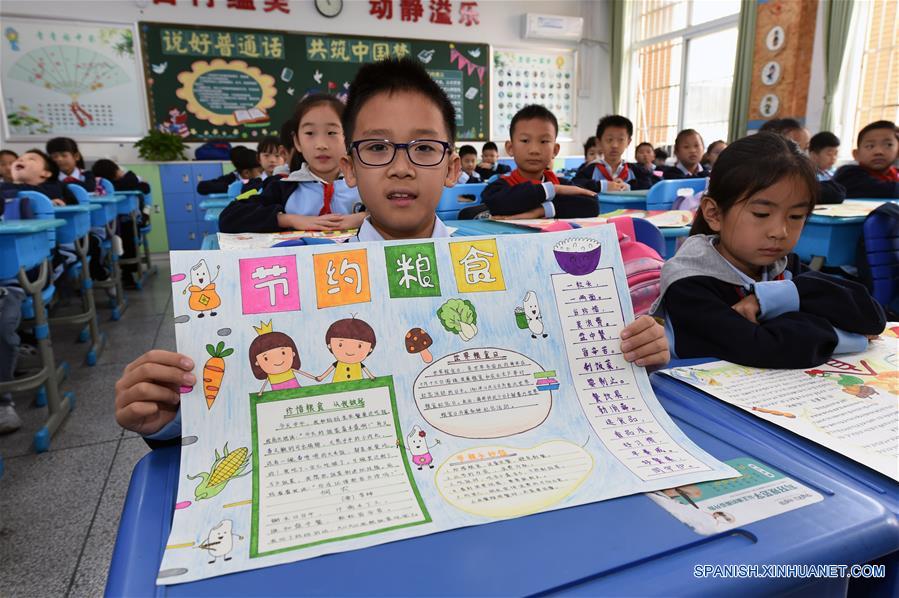 CHINA-ANHUI-HEFEI-ESCUELAS-CAMPAÑA DE EDUCACION