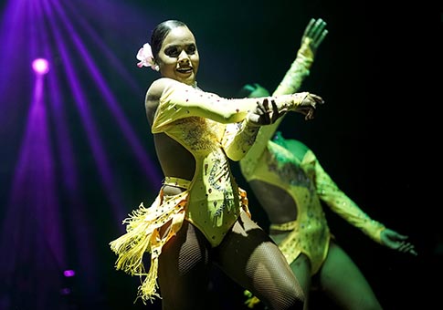 Ceremonia de lanzamiento del XIII Festival Mundial de Salsa Cali 2018 en Bogotá, Colombia