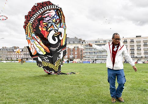 Francia: El 20 Festival Internacional de Cometas de Dieppe