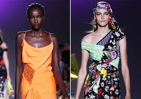 Desfile de Versace en Semana de la Moda Primavera/Verano 2019 de Milán