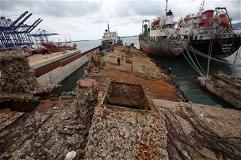 La "Isla de Corfú" fue recuperada en Grecia
