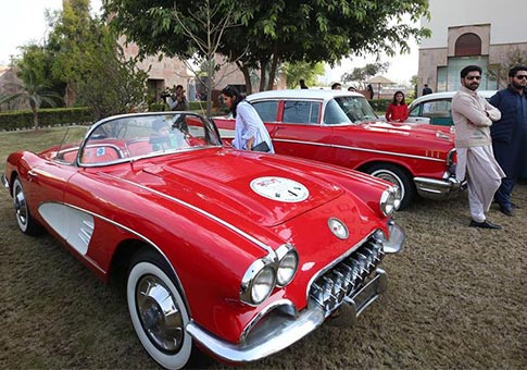 Exhibición de Automóviles Antiguos 2018 se lleva a cabo en Islamabad