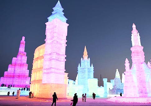 Mundo de Hielo y Nieve en Harbin