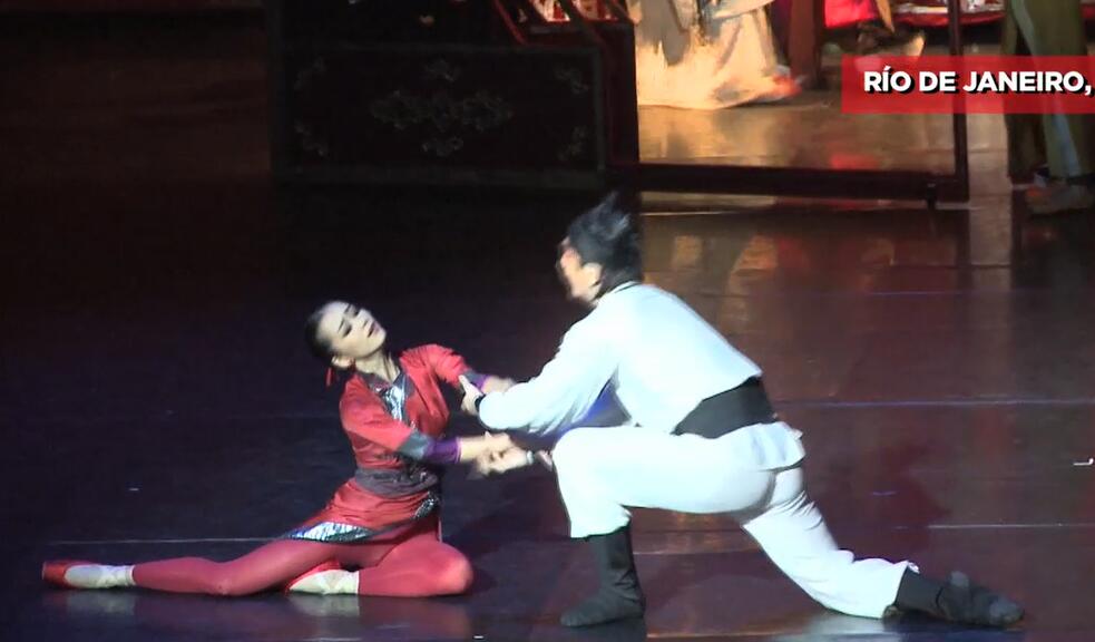 Ballet nacional de China se presentó con éxito en Brasil
