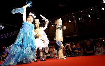Desfile de moda ecol&oacute;gica en Shanghai