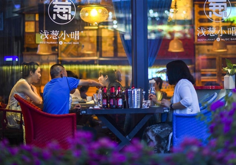Economía nocturna en Xinjiang