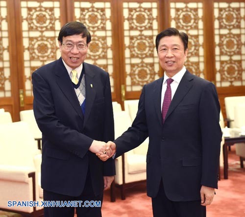 El vicepresidente de China Li Yuanchao y el alto funcionario de seguridad Meng Jianzhu se reunieron hoy miércoles por separado con el presidente de la Asamblea Legislativa Nacional de Tailandia, Pornpetch Wichitcholchai.