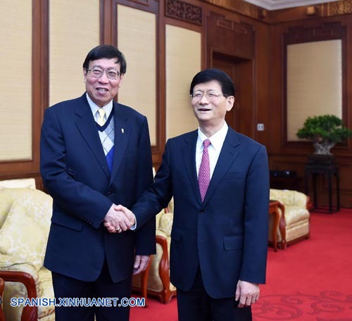 El vicepresidente de China Li Yuanchao y el alto funcionario de seguridad Meng Jianzhu se reunieron hoy miércoles por separado con el presidente de la Asamblea Legislativa Nacional de Tailandia, Pornpetch Wichitcholchai.