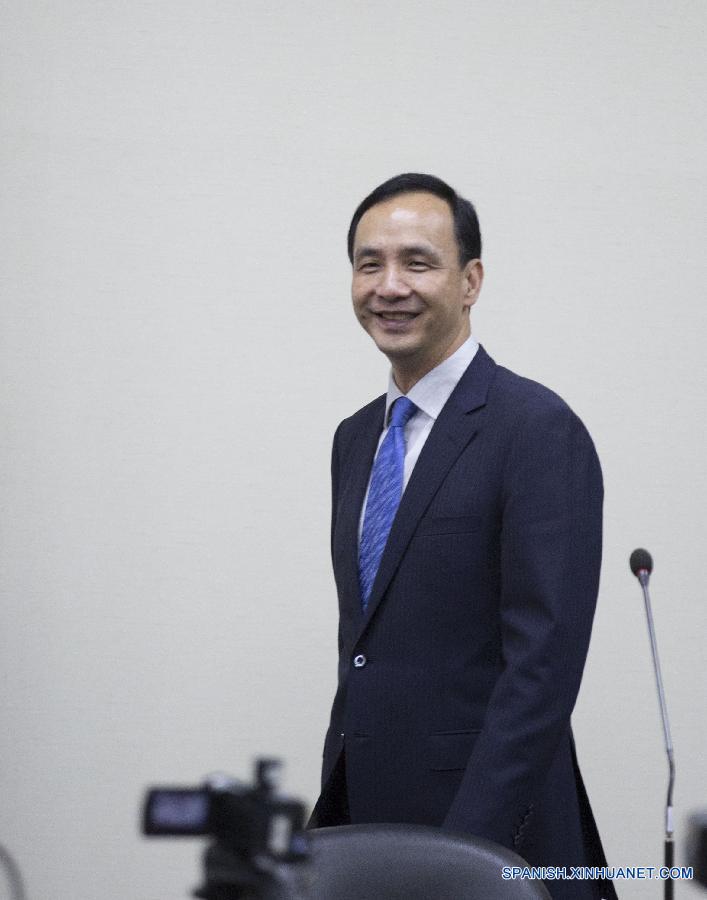 CHINA-TAIPEI-KMT CHAIRMAN-ERIC CHU-PRESS CONFERENCE (CN)