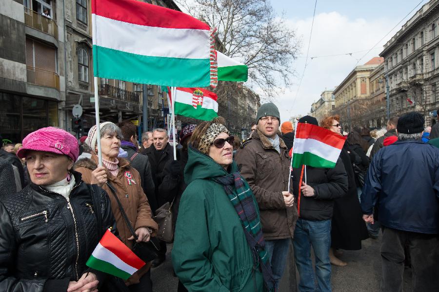 HUNGARY-BUDAPEST-1848 REVOLUTION-COMMEMORATION