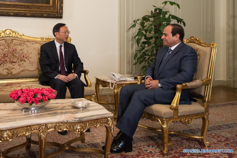 （XHDW）埃及总统塞西会见杨洁篪