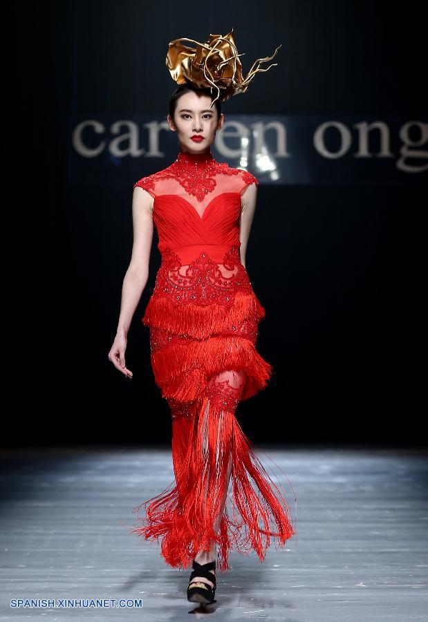 Semana de la moda en Nanjing: Creaciones de Carven Ong