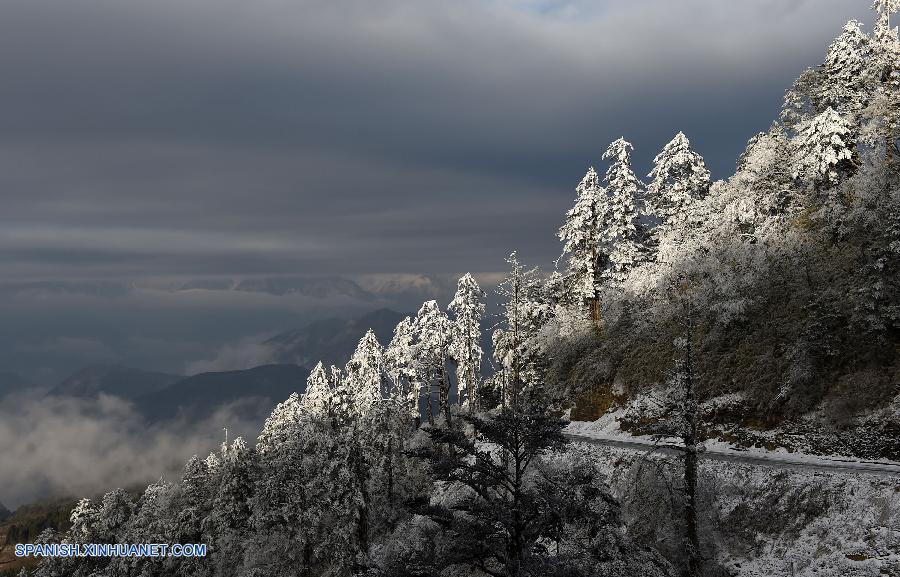 Sichuan cubierta de nieve