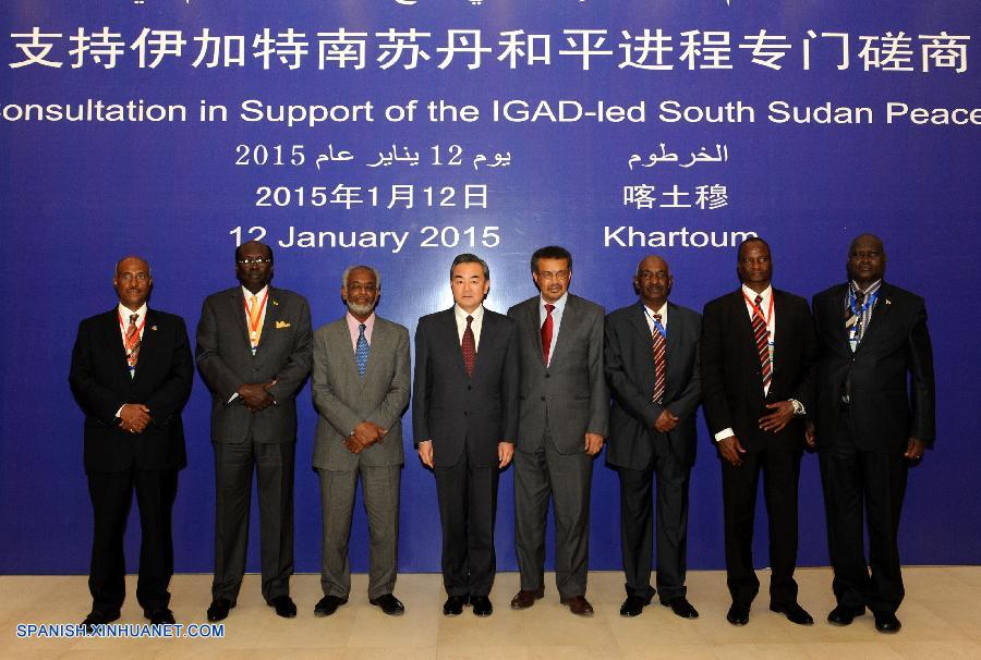 El ministro de Relaciones Exteriores de China, Wang Yi, propuso hoy en Jartum la iniciativa de cuatro puntos de China para promover el proceso de paz en Sudán del Sur.