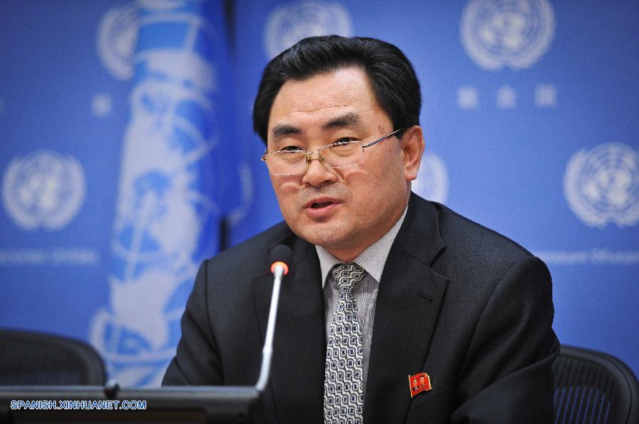 El rechazo de Estados Unidos a la propuesta de República Popular Democrática de Corea (RPDC) para suspender los ejercicios militares anuales realizados de forma conjunta por Estados Unidos y República de Corea es 'totalmente inaceptable', indicó hoy un representante de Pyongyang en la ONU.