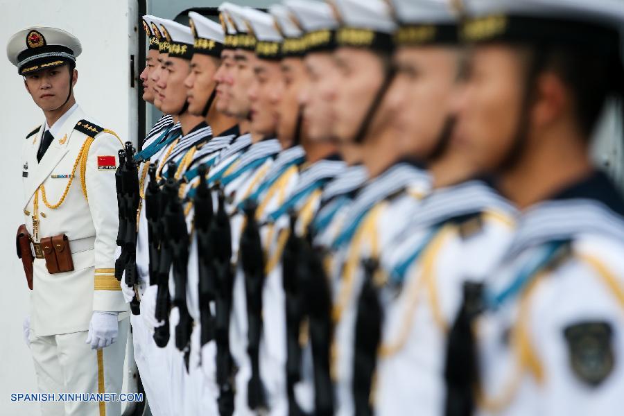 La 18º flota de escolta de la armada china llegó hoy a la ciudad portuaria alemana de Hamburgo para realizar una visita de buena voluntad a Alemania.