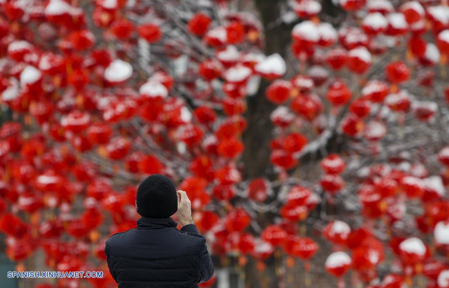 'Estilo de China' en calles de Theux en Bélgica