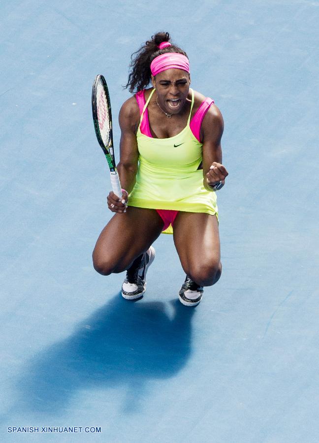 1-Serena Williams, EEUU, a Madison Keys, EEUU, 7-6 (7-5), 6-2