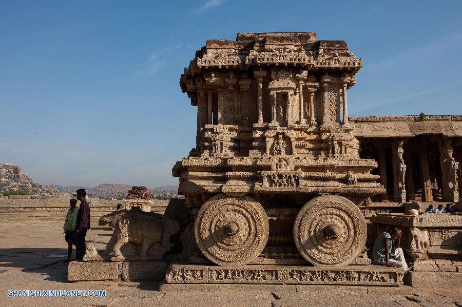 Hampi, declarada Patrimonio de la Humanidad por la Unesco en el año 1986