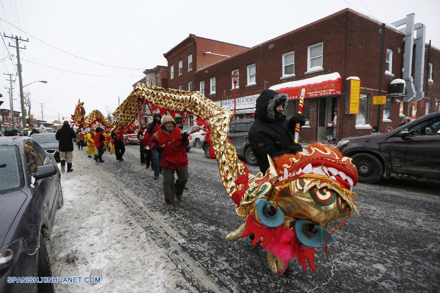 Canadá: Desfile de danza de león en Ottawa