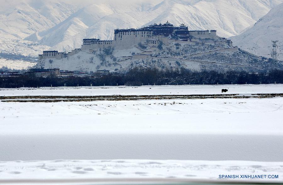 CHINA-LHASA-SNOWFALL (CN)