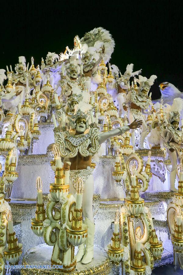 Brasil: Desfile de Carnaval en Río de Janeiro