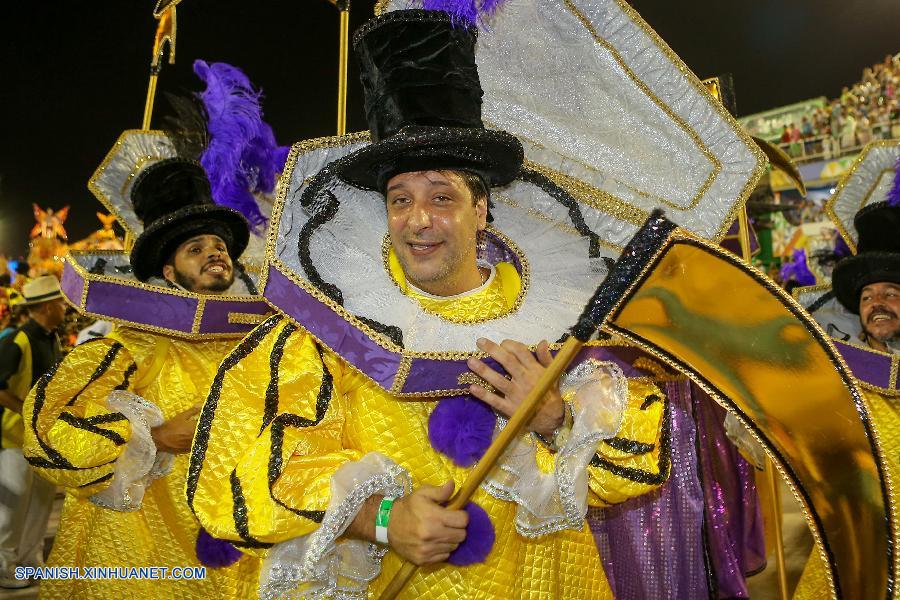 Brasil: Desfile de Carnaval en Río de Janeiro