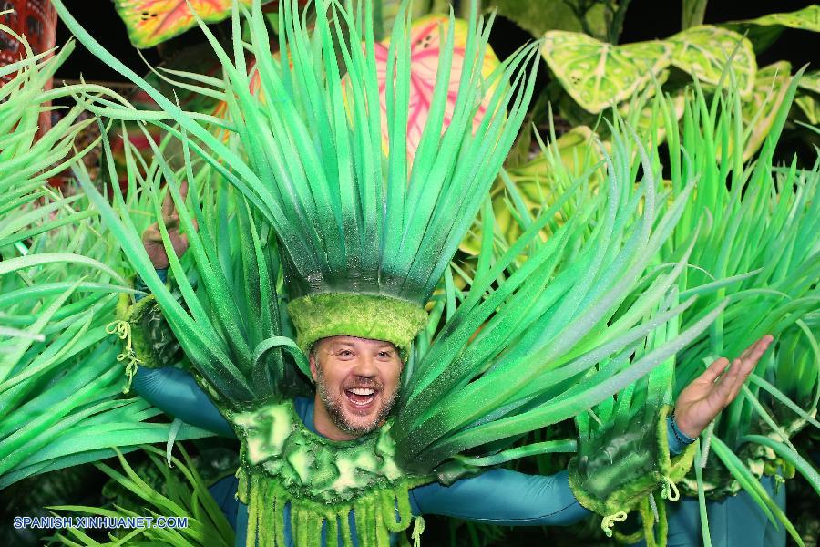 Brasil: Desfile de Carnaval en Río de Janeiro