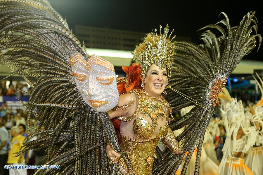 Brasil: Desfile de Carnaval en Río de Janeiro