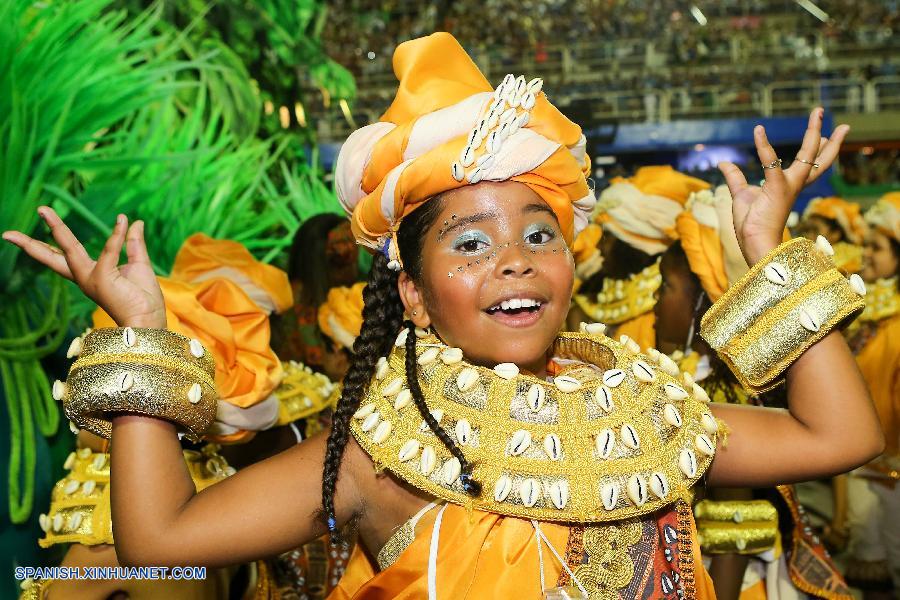 Brasil: Desfile de Carnaval en Río de Janeiro