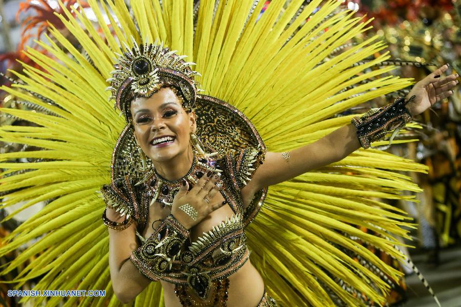 Brasil: Desfile de Carnaval en Río de Janeiro