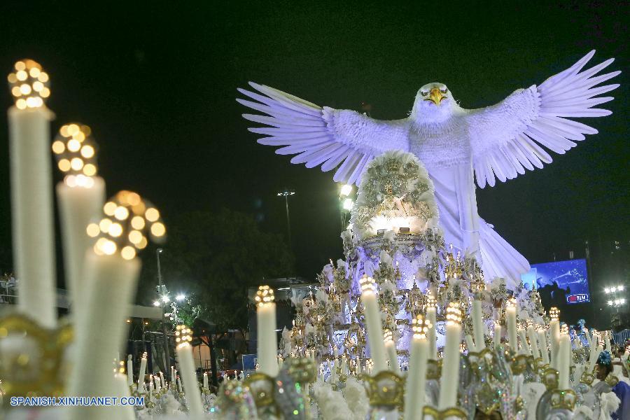 Brasil: Desfile de Carnaval en Río de Janeiro