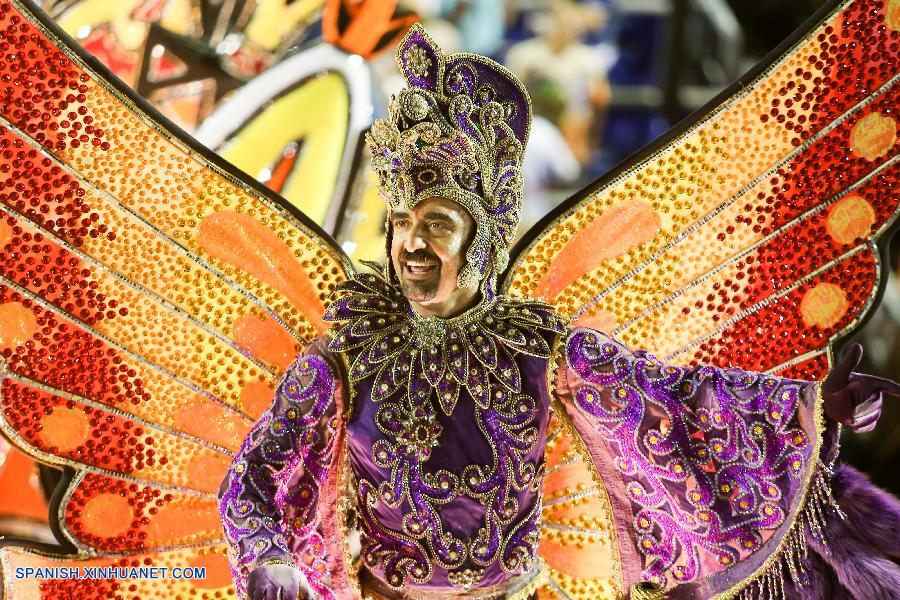 Brasil: Desfile de Carnaval en Río de Janeiro