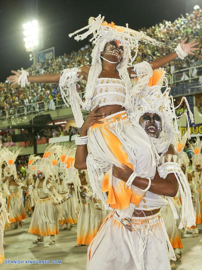 Brasil: Desfile de Carnaval en Río de Janeiro