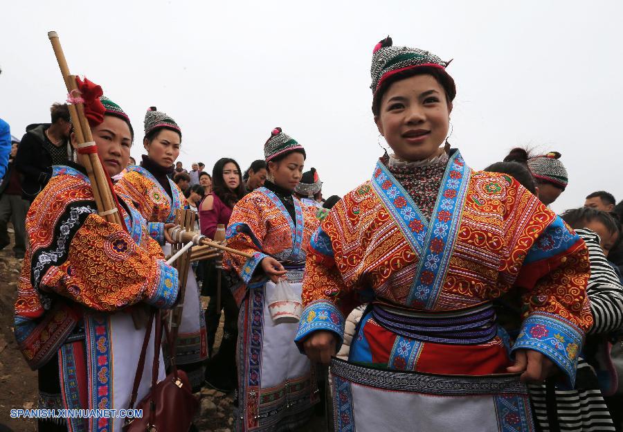 Guizhou: Celebraciones de grupo étnico Miao para desear suerte y cosecha