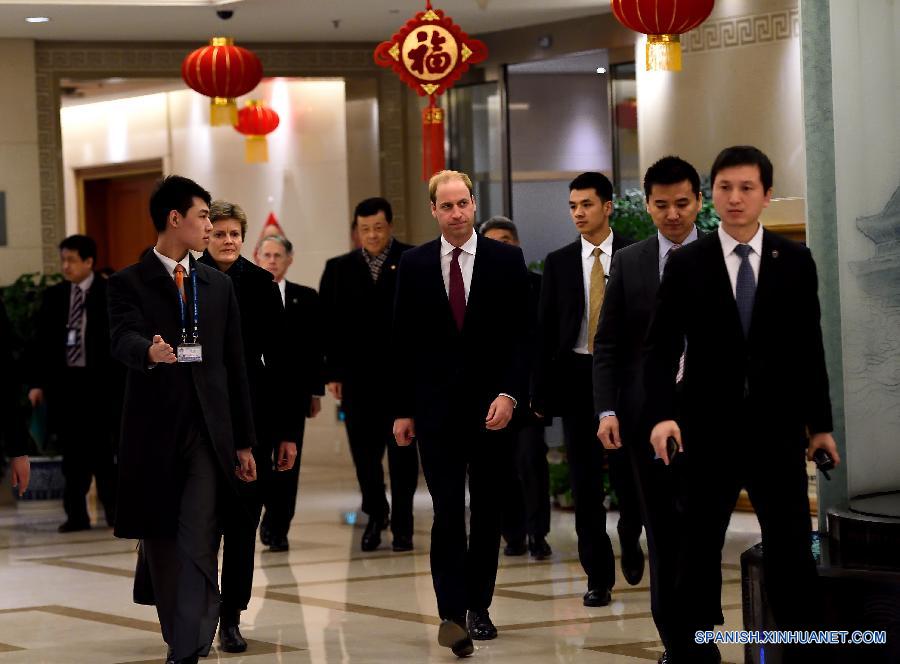 CHINA-BEIJING-PRINCE WILLIAM-ARRIVAL (CN)