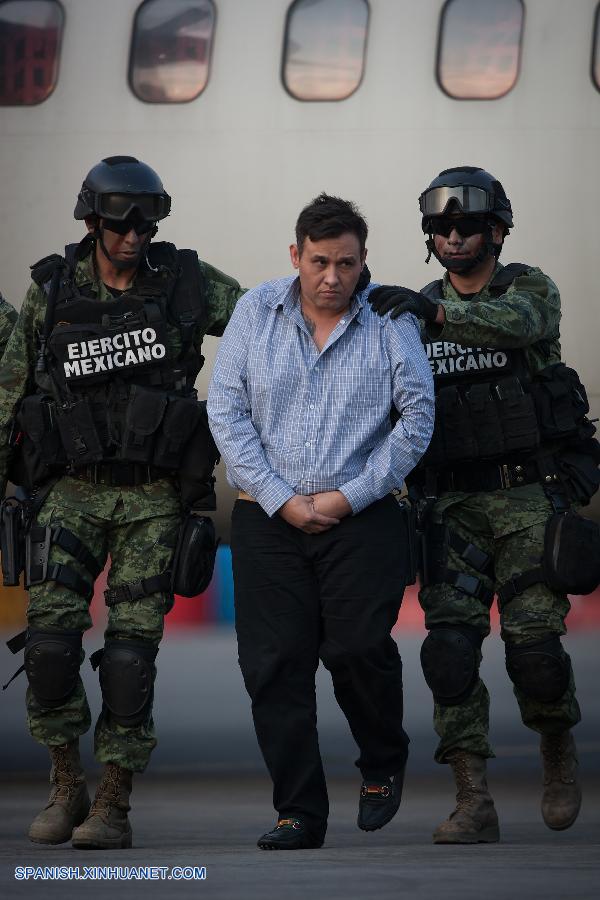 Elementos del Ejército mexicano, la Marina y la Policía Federal detuvieron hoy a Omar Treviño Morales 'Zeta 42', dirigente de la organización criminal 'Los Zetas', en el municipio de San Pedro Garza García en el estado norteño de Nuevo León.