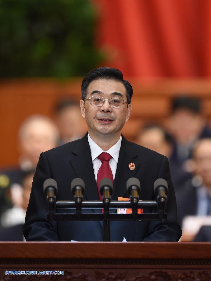 El presidente del Tribunal Popular Supremo (TPS) de China, Zhou Qiang, advirtió hoy jueves de la debilidad del sistema judicial de China al denunciar la falta de conciencia y éticas profesionales de algunos jueces y su implicación en la corrupción.