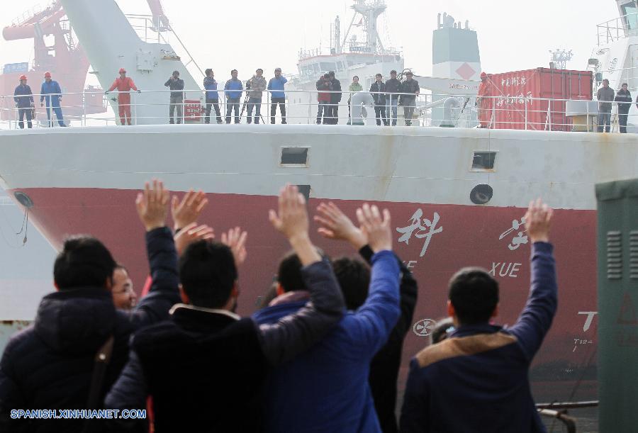 El barco más sofisticado de investigación de China, el 'Kexue' (Ciencia), concluyó hoy su segunda expedición en el oeste del Pacífico y regresó a la ciudad china de Qinghao, en la provincia de Shandong.