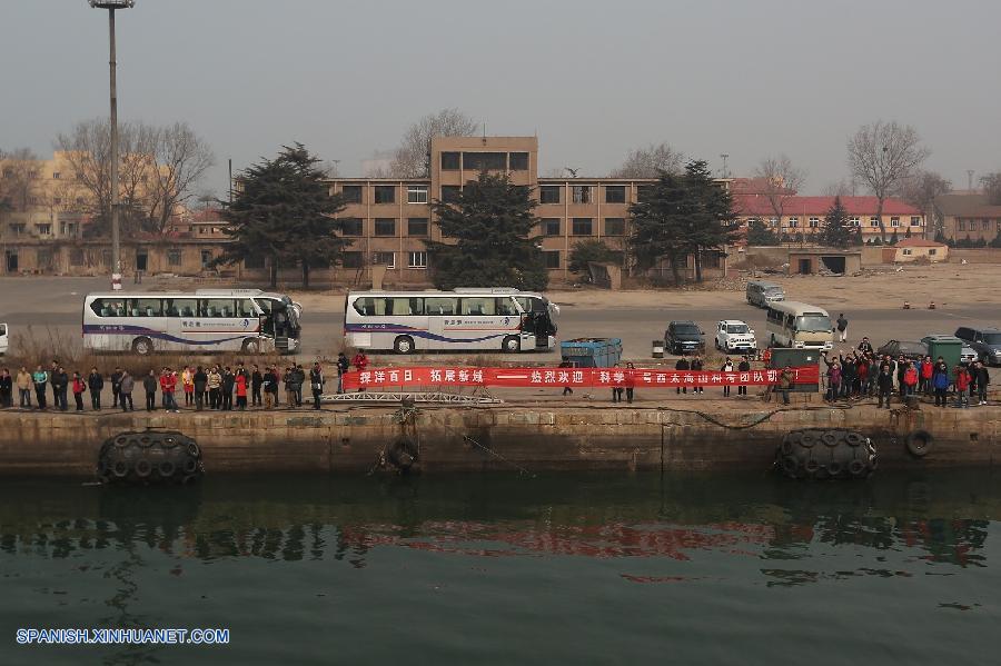 El barco más sofisticado de investigación de China, el 'Kexue' (Ciencia), concluyó hoy su segunda expedición en el oeste del Pacífico y regresó a la ciudad china de Qinghao, en la provincia de Shandong.