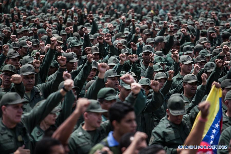 VENEZUELA-CARACAS-MILITARY-EXERCISES