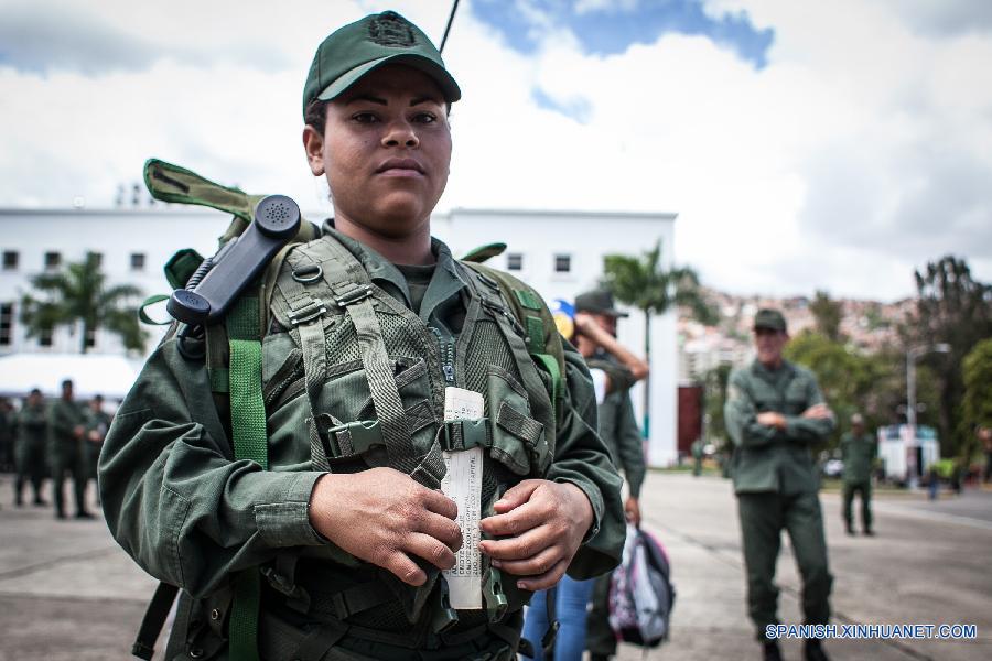 VENEZUELA-CARACAS-MILITARY-EXERCISES