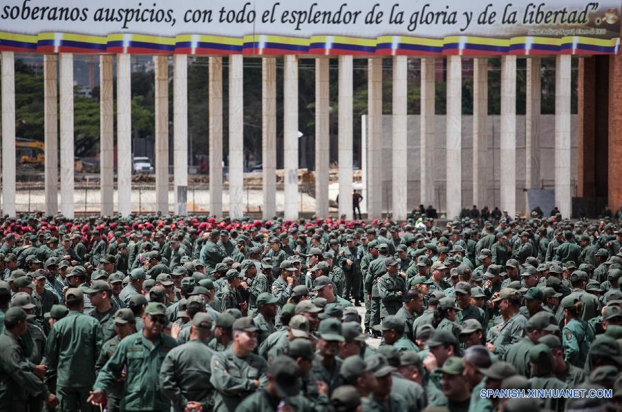 VENEZUELA-CARACAS-MILITARY-EXERCISES